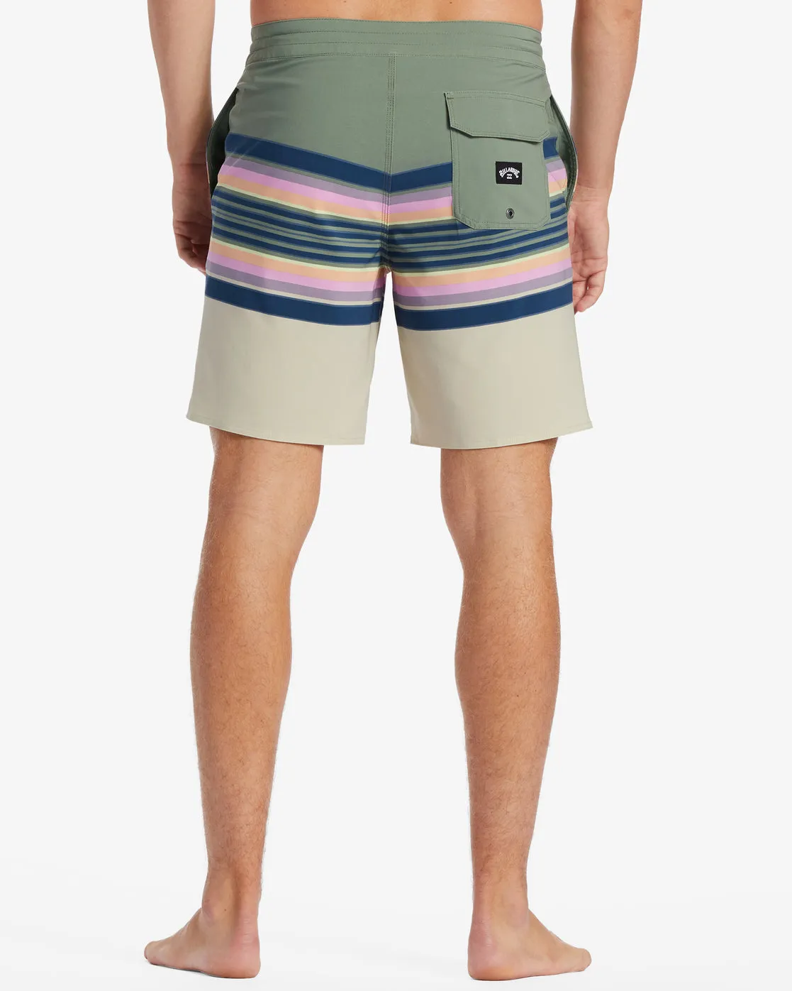 Spinner Lo Tide 18 Boardshorts - Light Sage