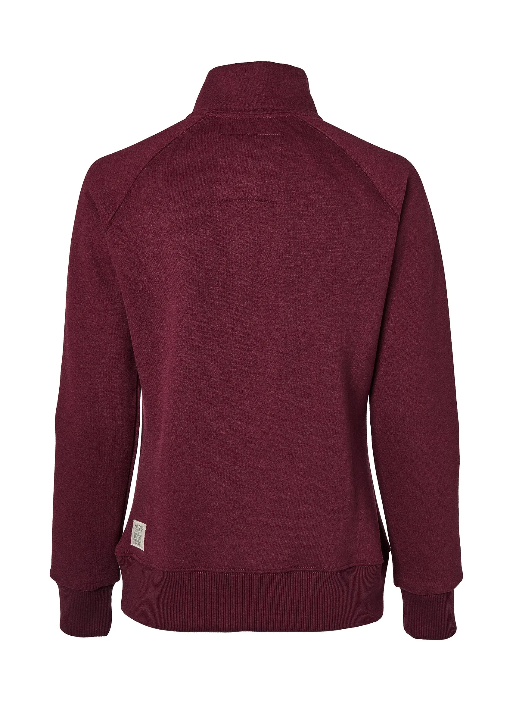 Sporting Heritage Zip Henley (Merlot)