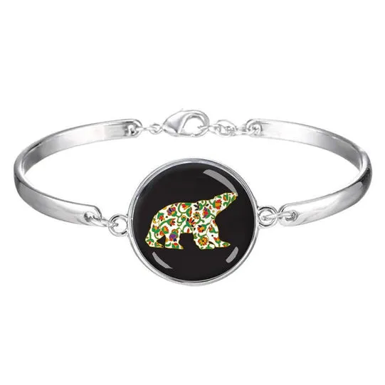 Spring Bear Dome by Dawn Oman Bracelet