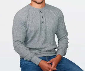 Stanfield's MEN'S HERITAGE MOCK TWIST WAFFLE HENLEY