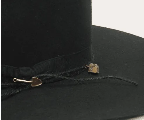 Stetson JW Marshall Black Felt Cowboy Hat XWJWMS-1040 07