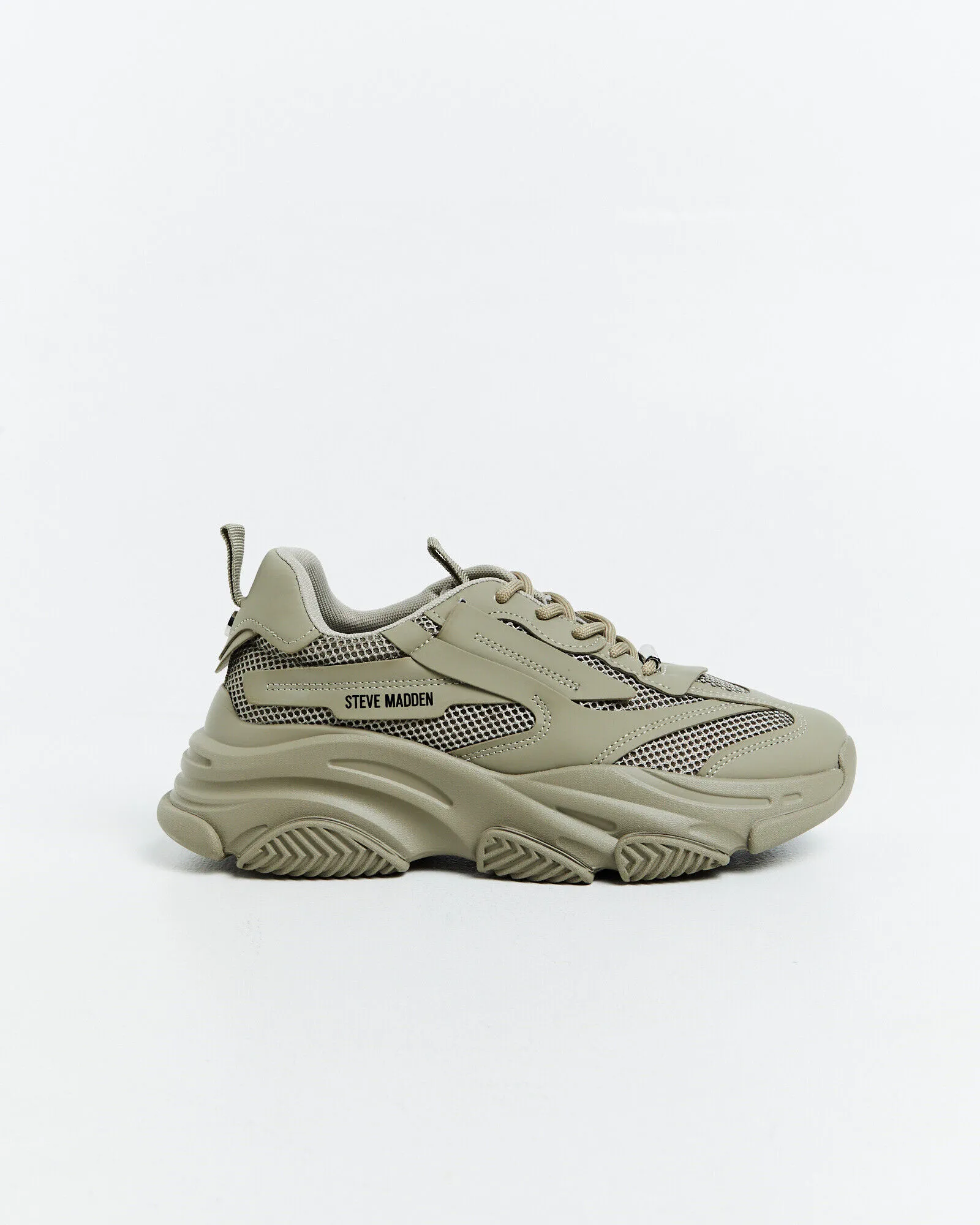 Steve Madden Possession Sneakers Khaki