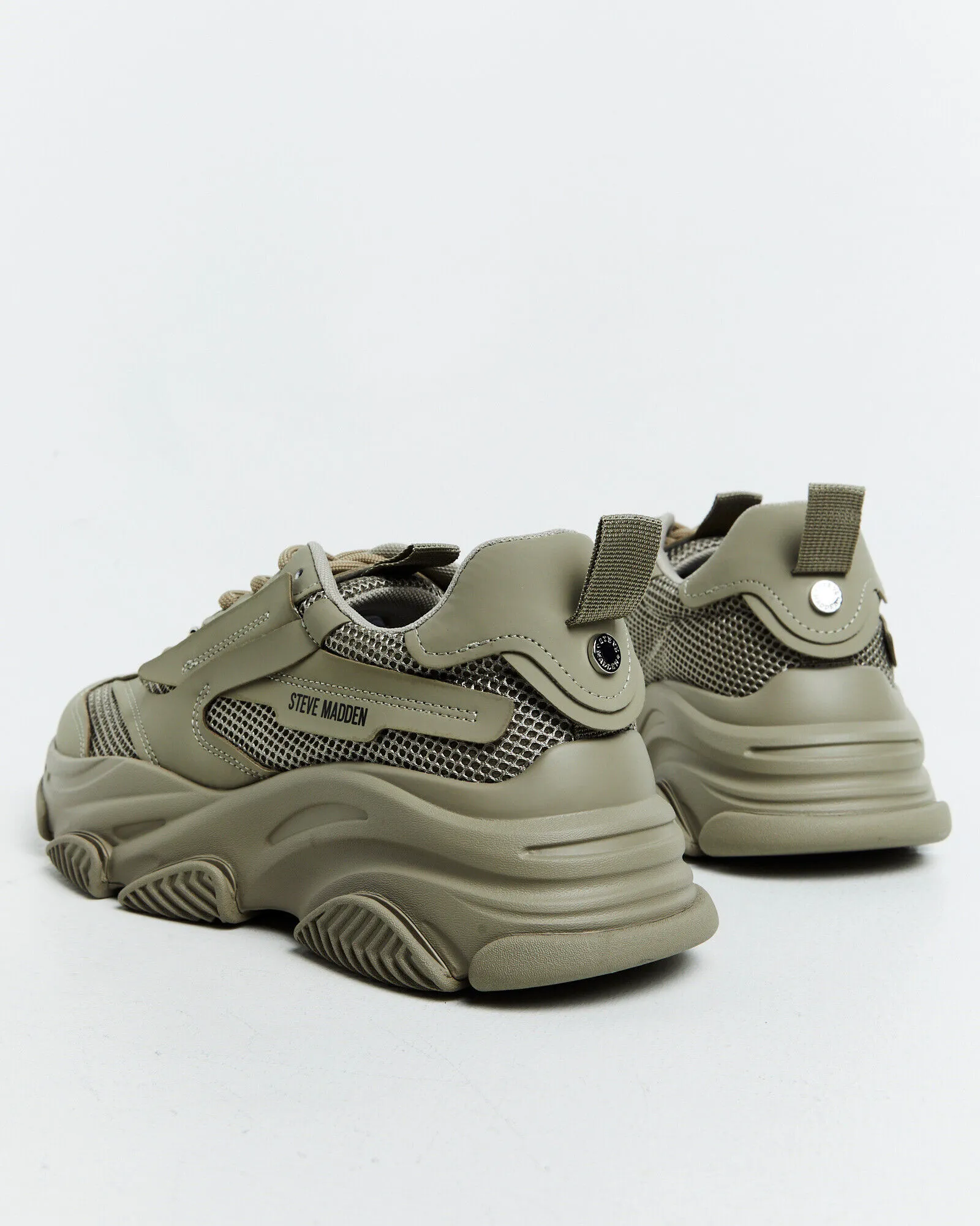 Steve Madden Possession Sneakers Khaki