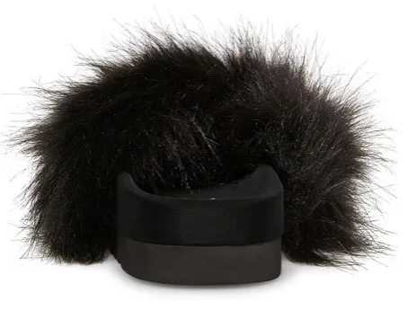 Steve Madden Women's Amari Faux Fur Slipper