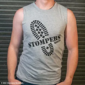 Stompers Logo Muscle Gray