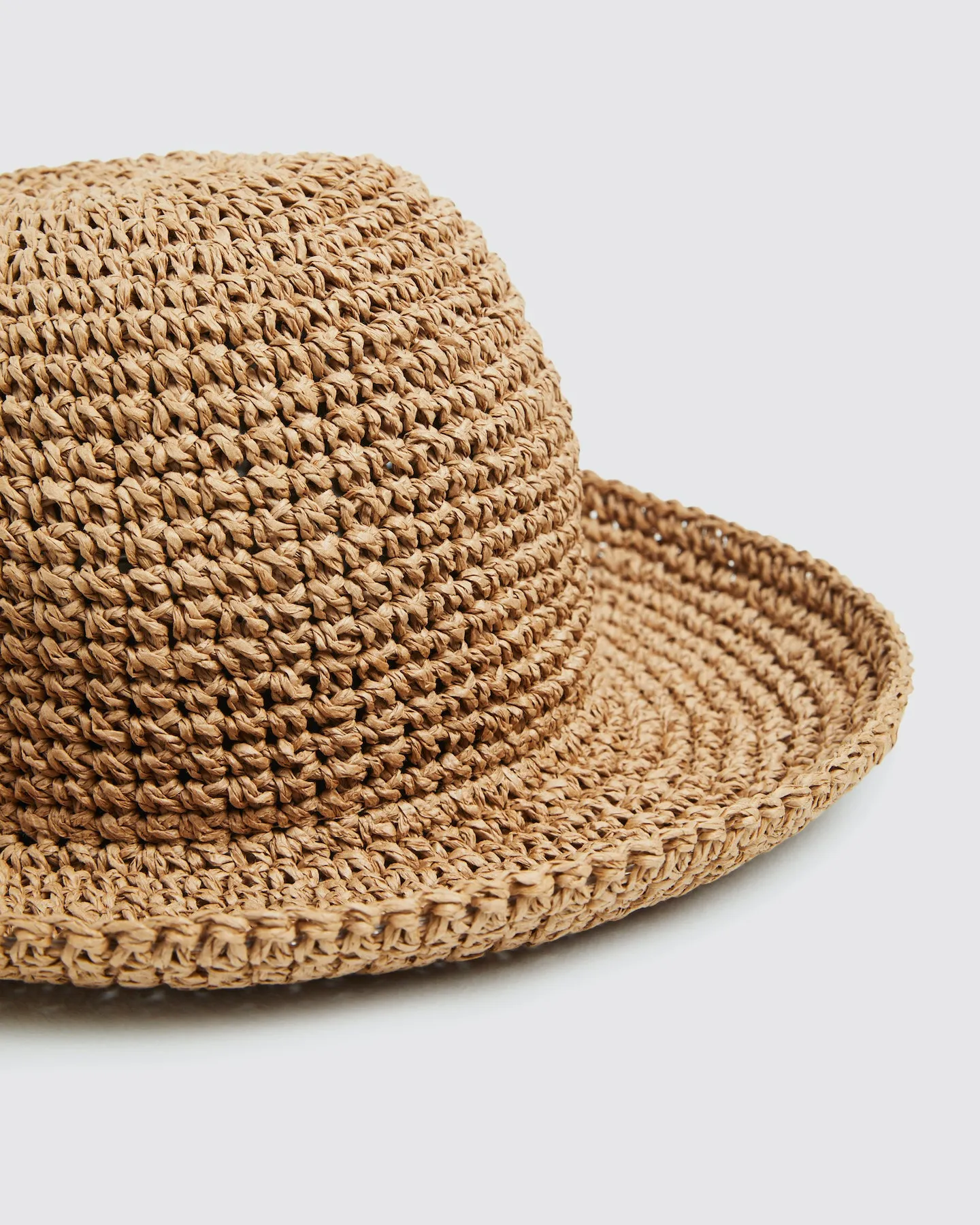 Subtitled North Straw Bucket Hat Natural - Natural | SurfStitch