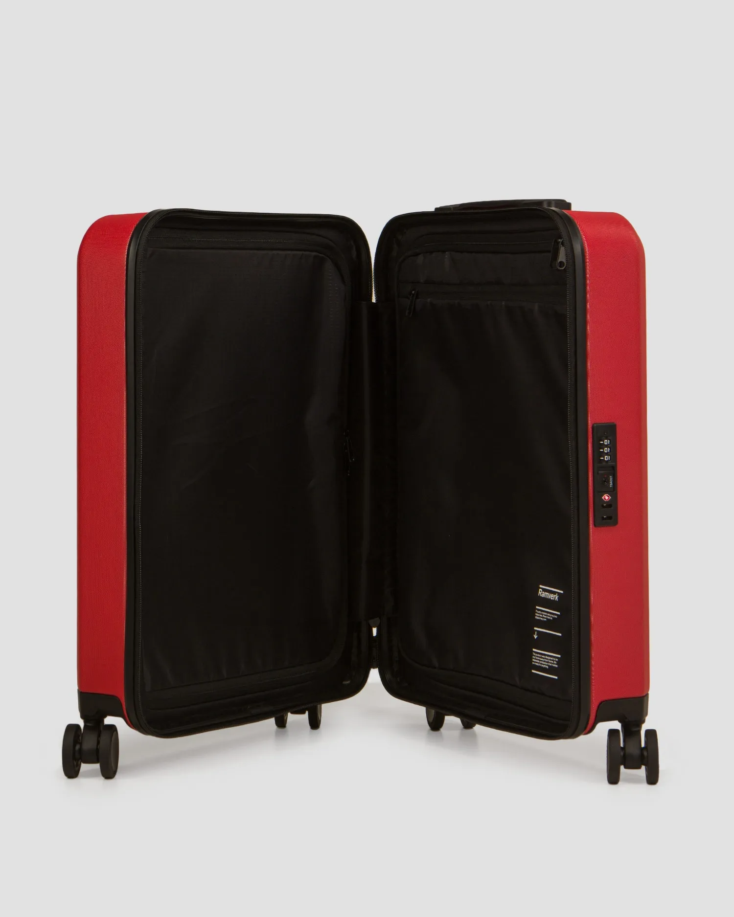 Suitcase on wheels Db Ramverk Carry-On 507a47-sprite-lightning-red