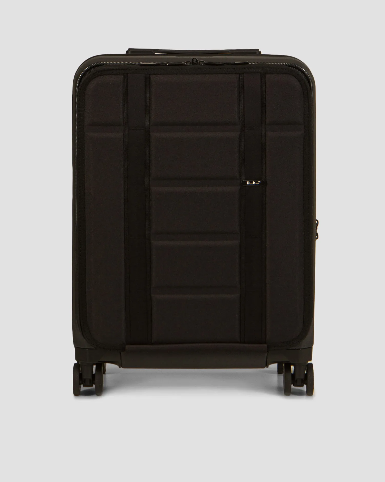 Suitcase on wheels Db Ramverk Front-Access Carry-On 504a01-black-out