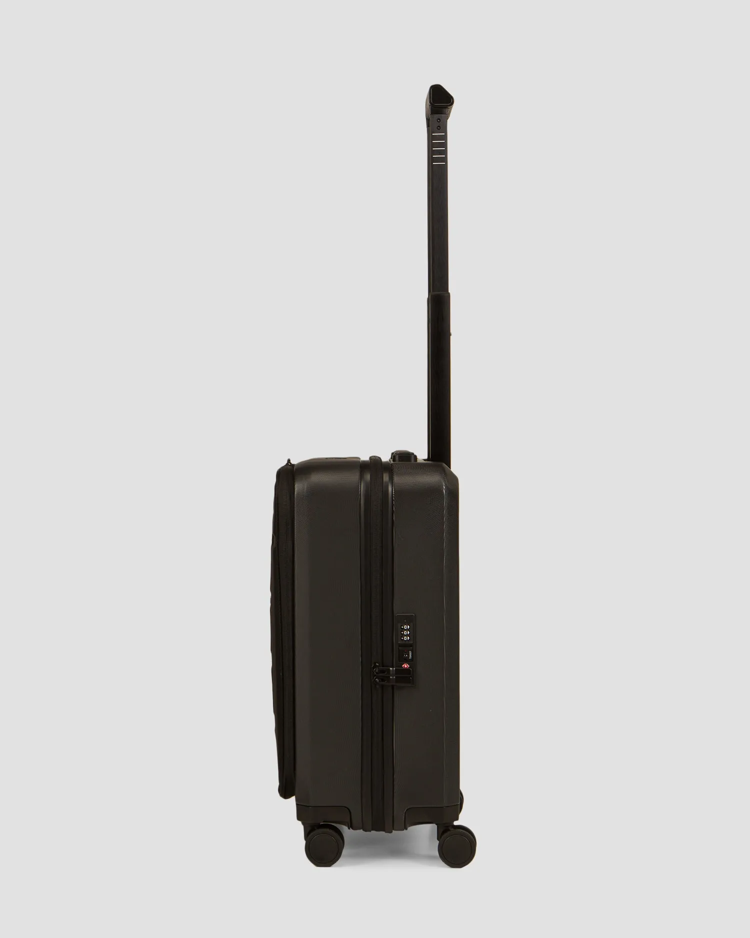 Suitcase on wheels Db Ramverk Front-Access Carry-On 504a01-black-out