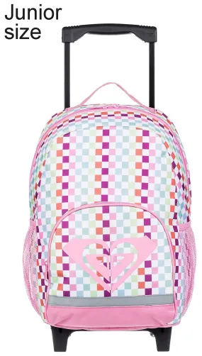 suitcase Roxy Perfect Peach - WBB1/Bright White Check Check - girl´s