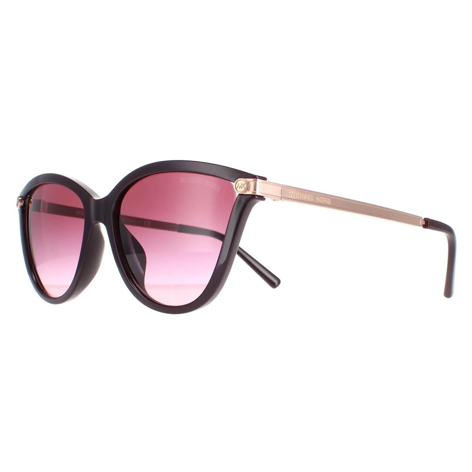 Sunglasses | Cat Eye Cordovan Purple Cordovan Gradient MK2139U | Michael Kors