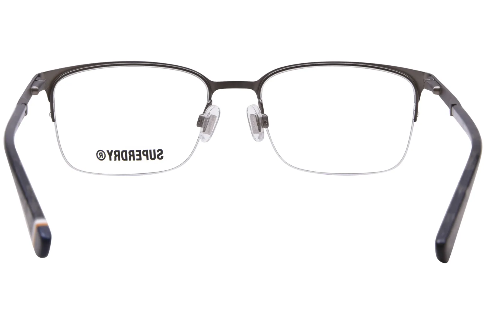 Superdry SDOM507T Eyeglasses Men's Semi Rim Rectangle Shape