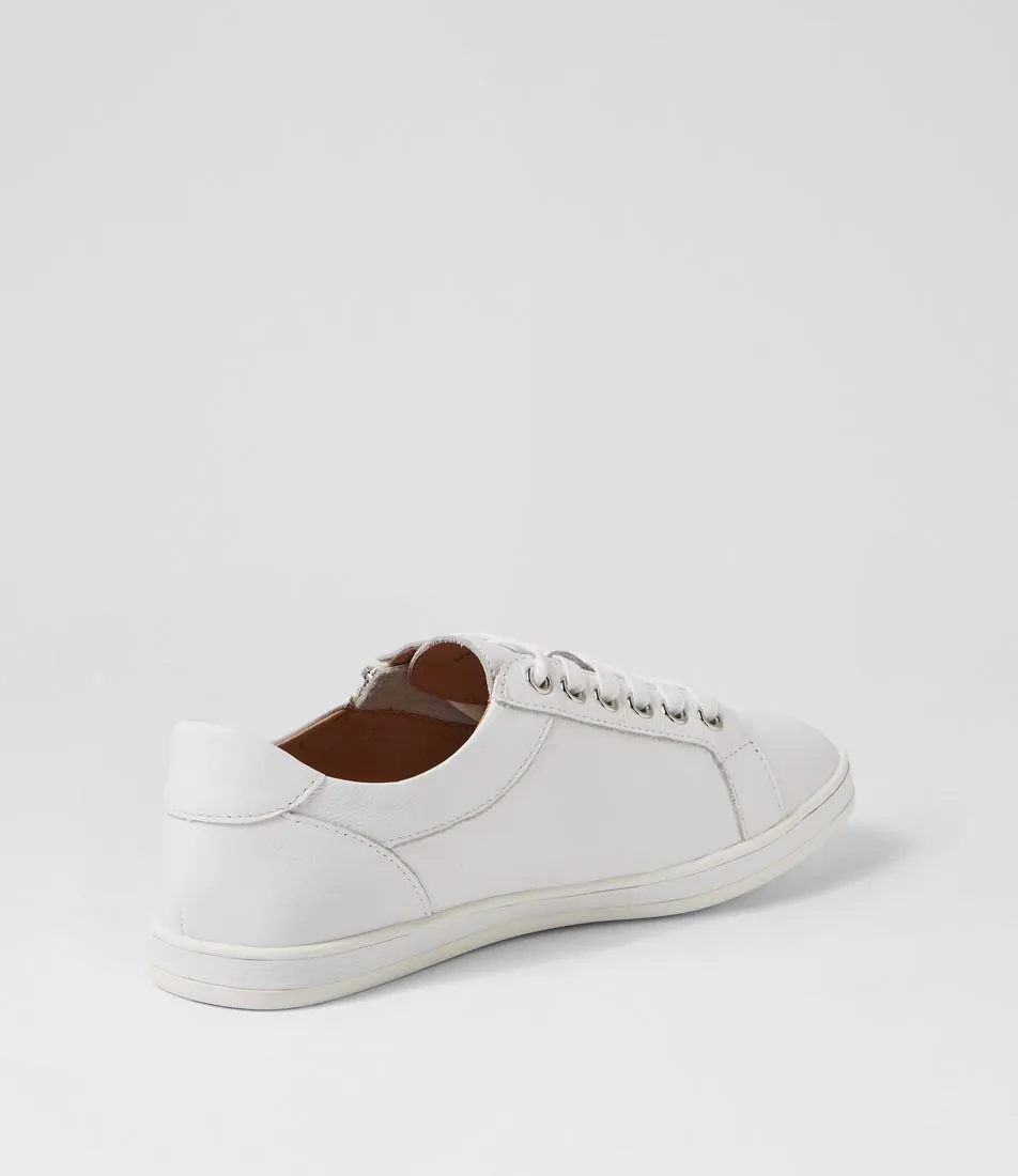 SUPERSOFT Apply White Leather Sneakers