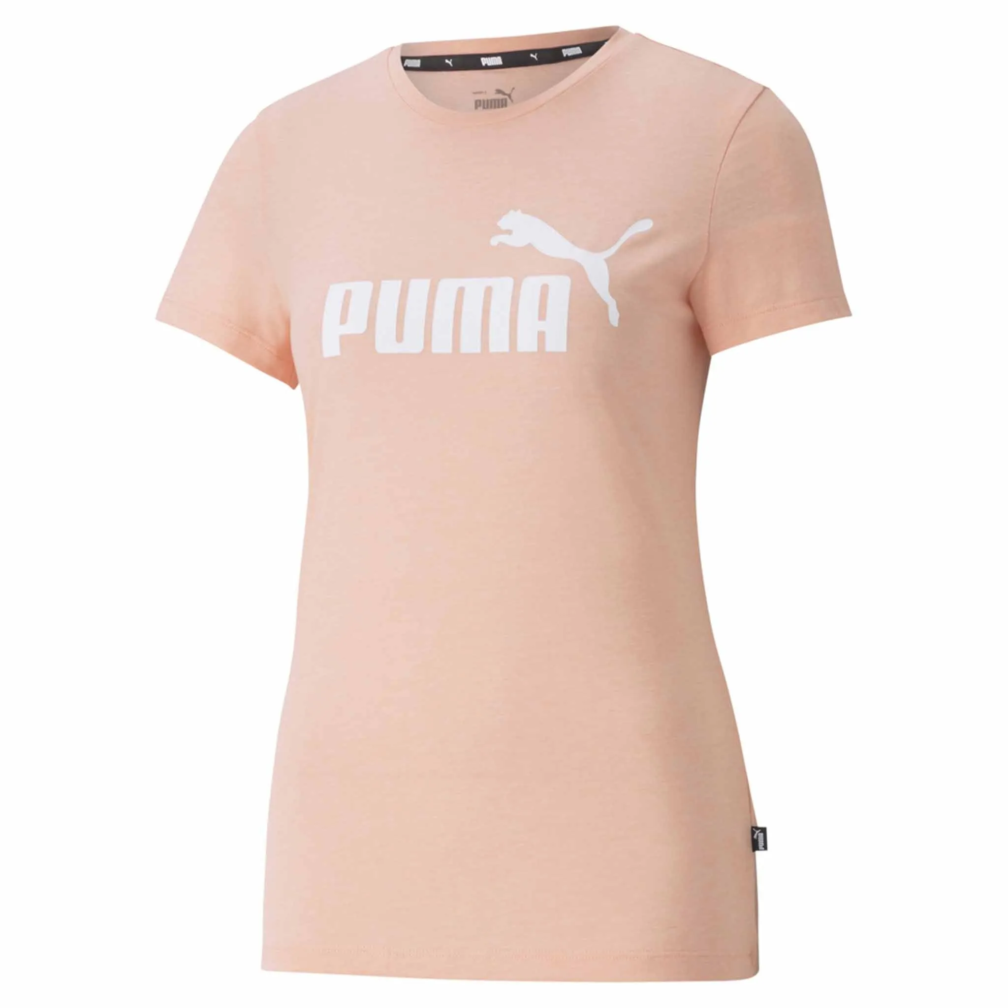 T-shirt Puma Essential chiné a manches courtes pour femme