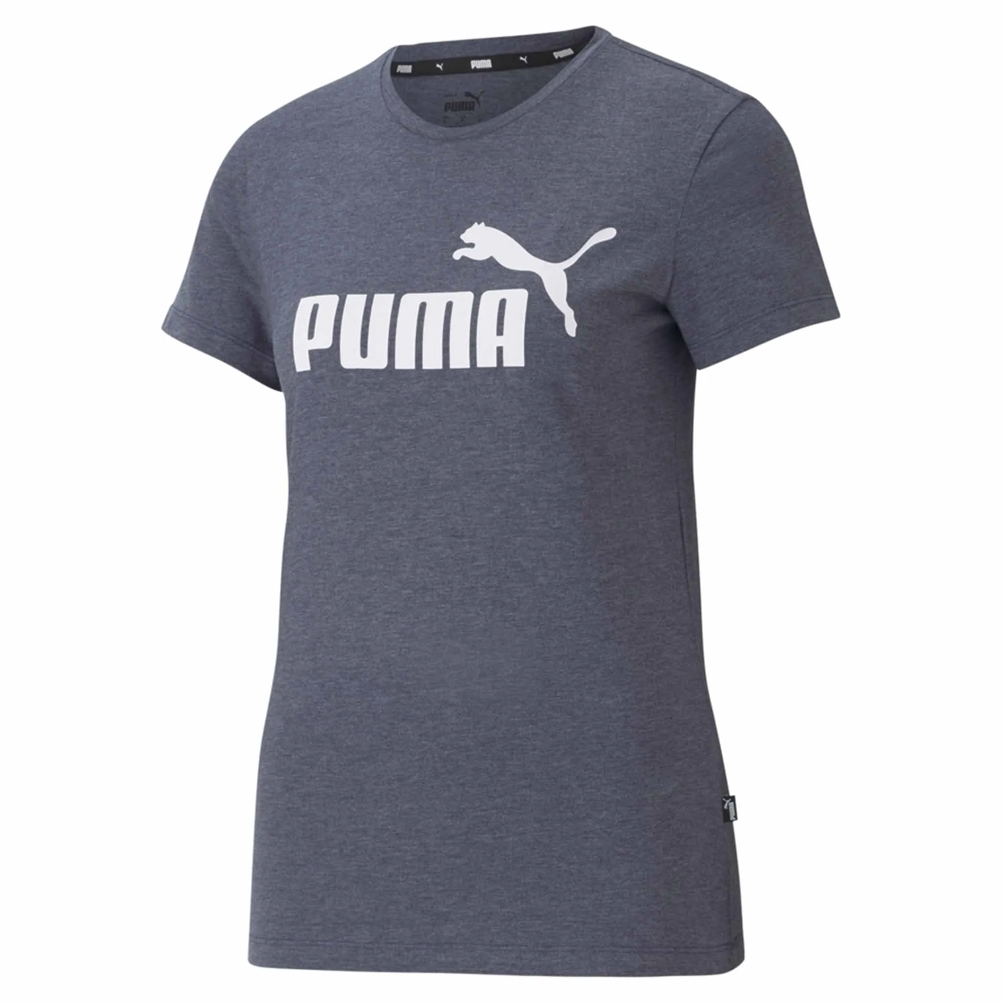 T-shirt Puma Essential chiné a manches courtes pour femme