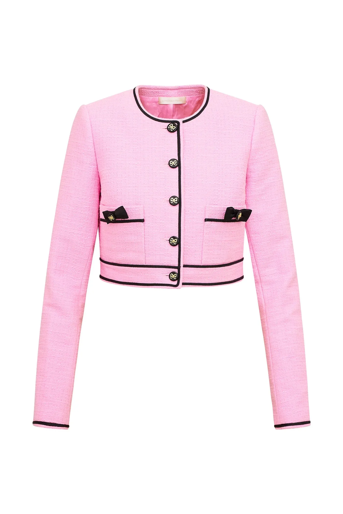 Talika Tweed Jacket - Pink