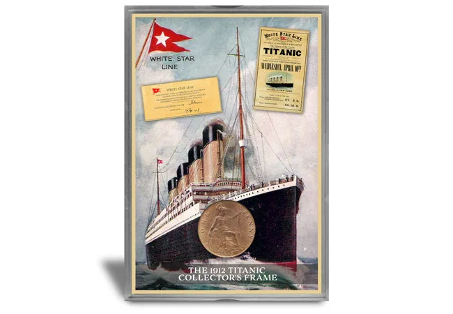 The 1912 Titanic Collector's Frame