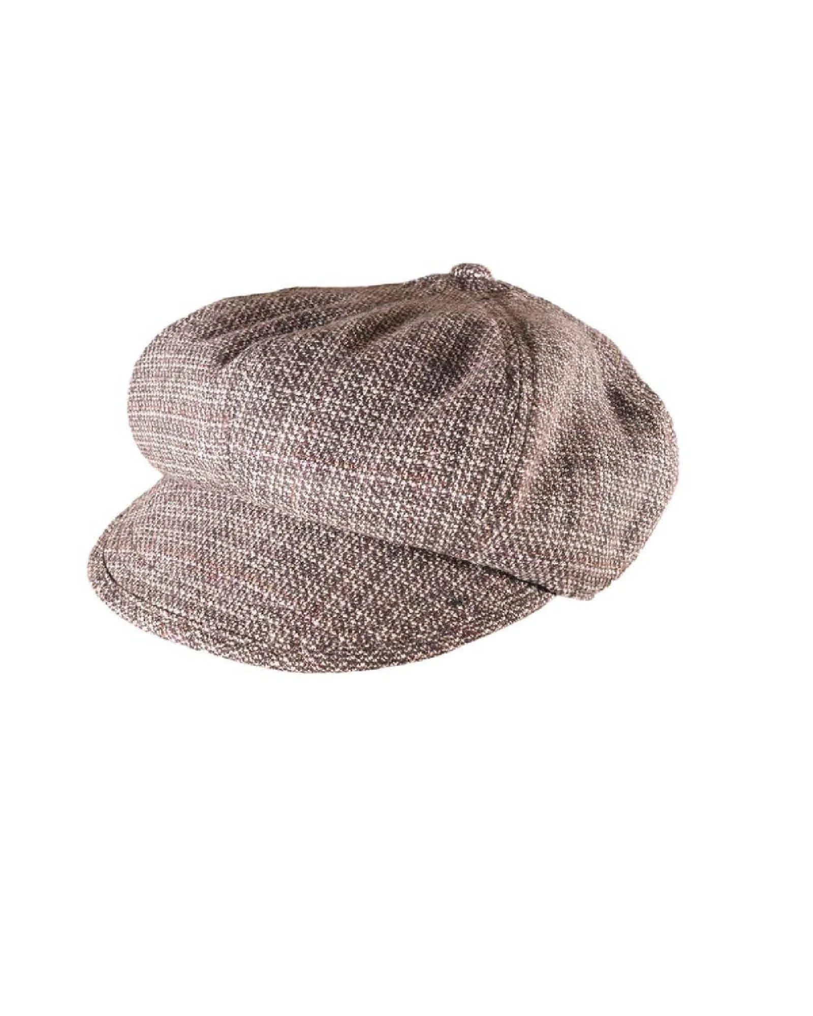 The Oliver Cap - Brown Tweed