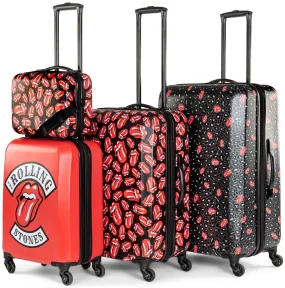 The Rolling Stones Harlem Shuffle 4-Piece Luggage Set 