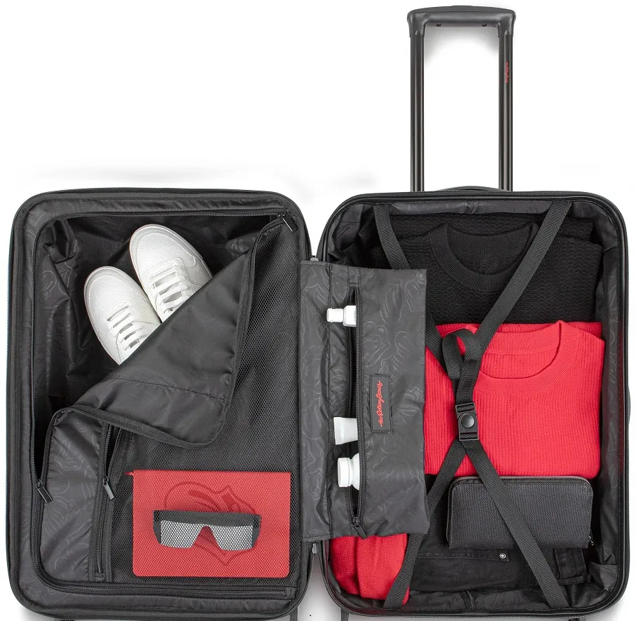 The Rolling Stones Paint It Black 4-Piece Luggage Set 