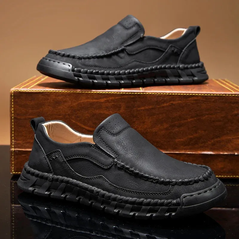 Thomas Moran Leather Loafers