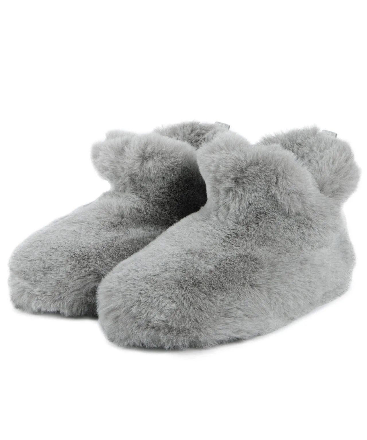 Totes Ladies Faux Fur Boot Slippers