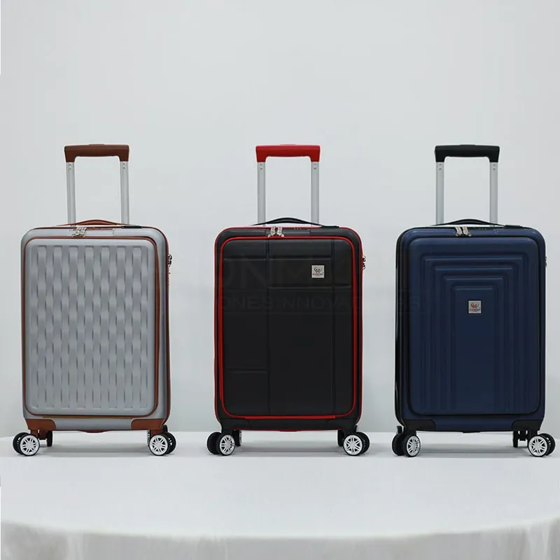 Travel suitcase, spinner cabin 4 wheels - 3 styles | Brontravel ©