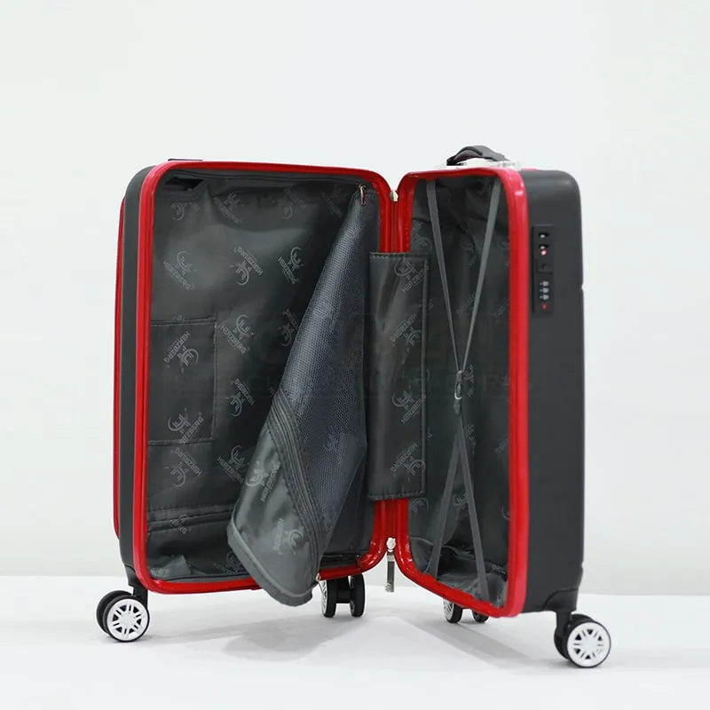 Travel suitcase, spinner cabin 4 wheels - 3 styles | Brontravel ©