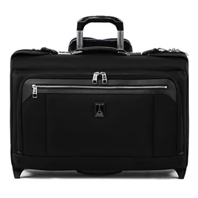 Travelpro Luggage Platinum Elite 22 Carry-on Rolling Garment Bag, Suitcase, Shadow Black