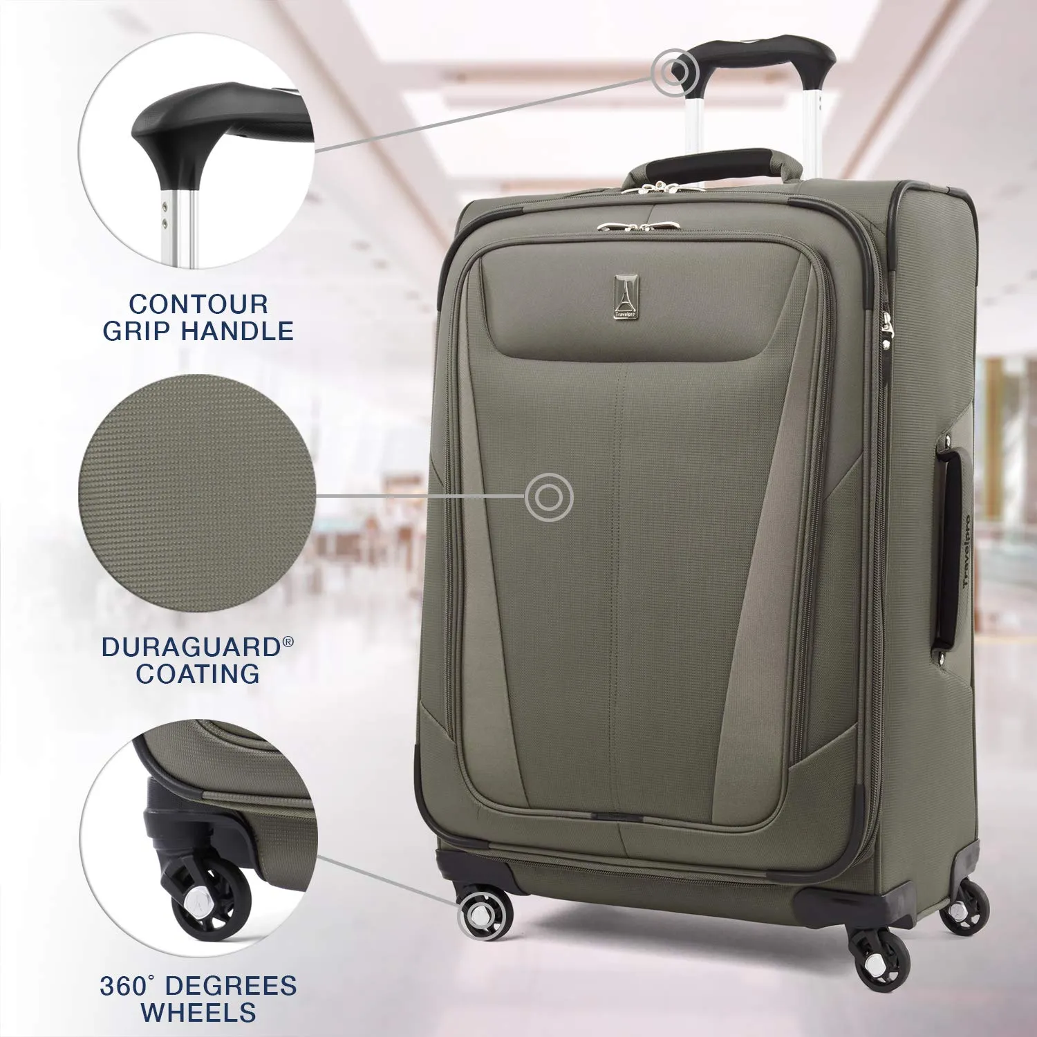 Travelpro Maxlite 5 Checked-Large 29-Inch Spinner Softside Luggage