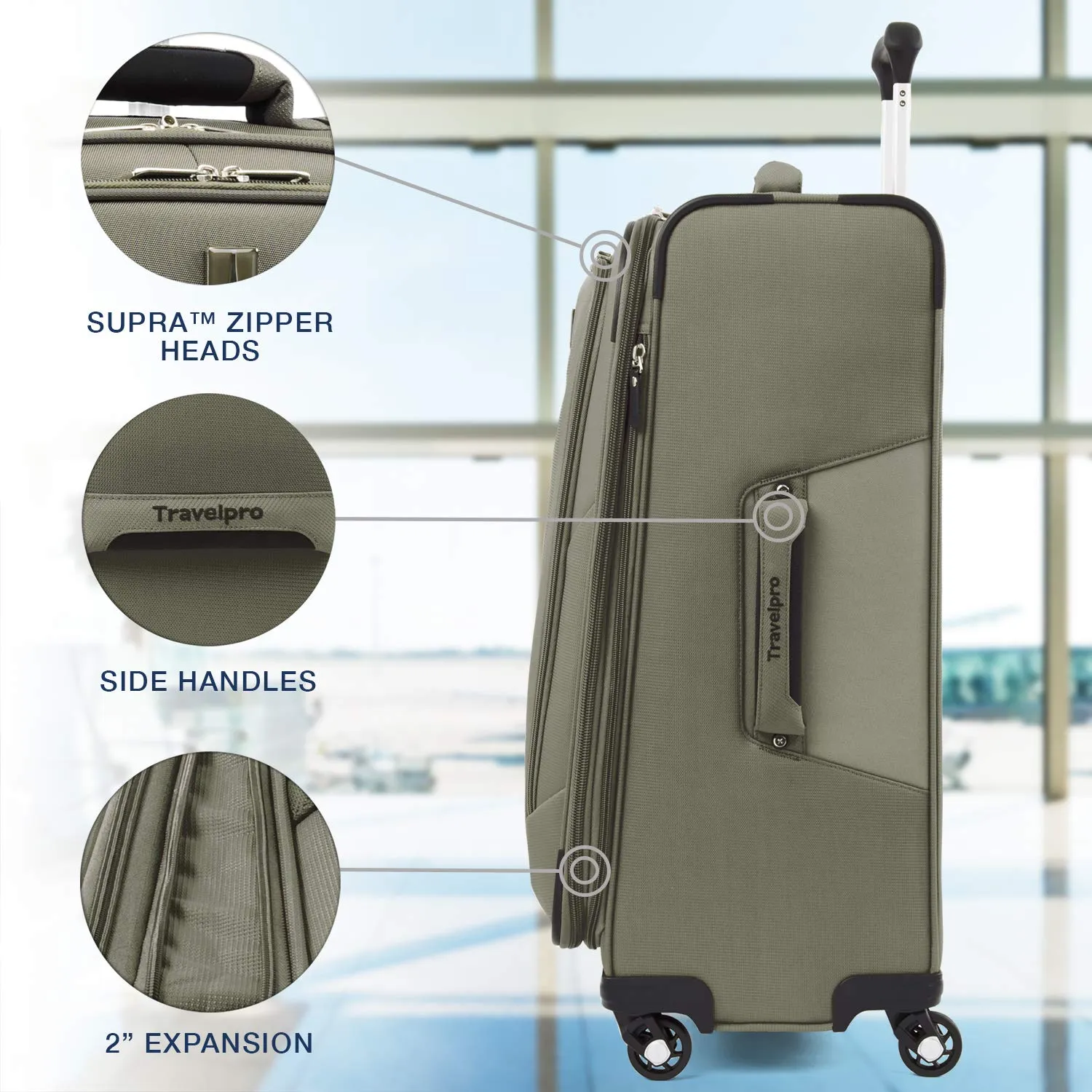 Travelpro Maxlite 5 Checked-Large 29-Inch Spinner Softside Luggage