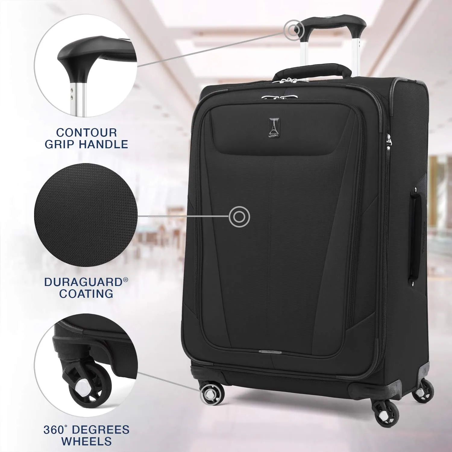 Travelpro Maxlite 5 Checked-Large 29-Inch Spinner Softside Luggage