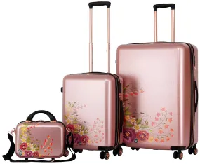 Triforce Fiore 3-Piece Luggage Set 