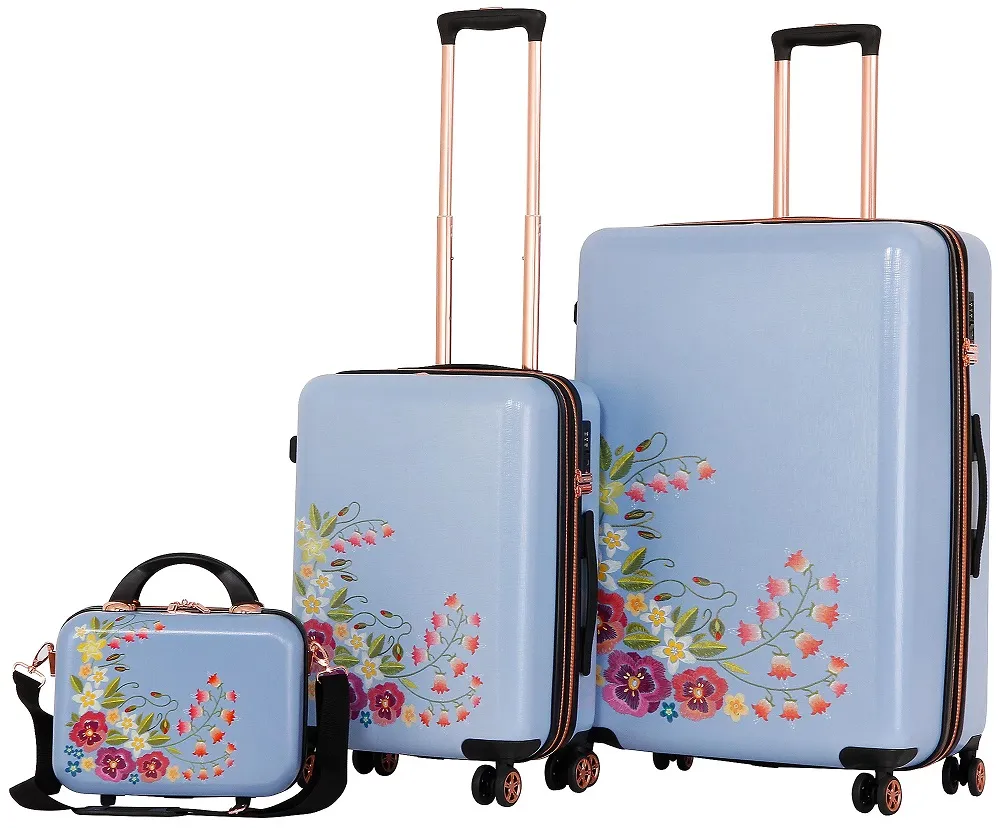 Triforce Fiore 3-Piece Luggage Set 