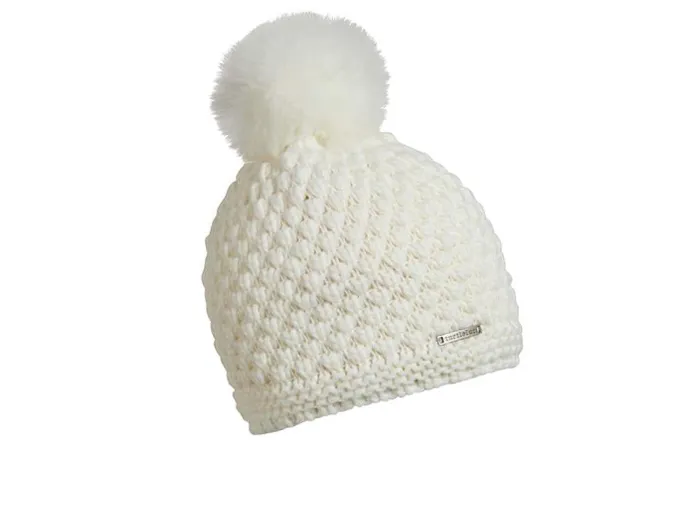 Turtle Fur Snowfall Faux Fur Pom Beanie