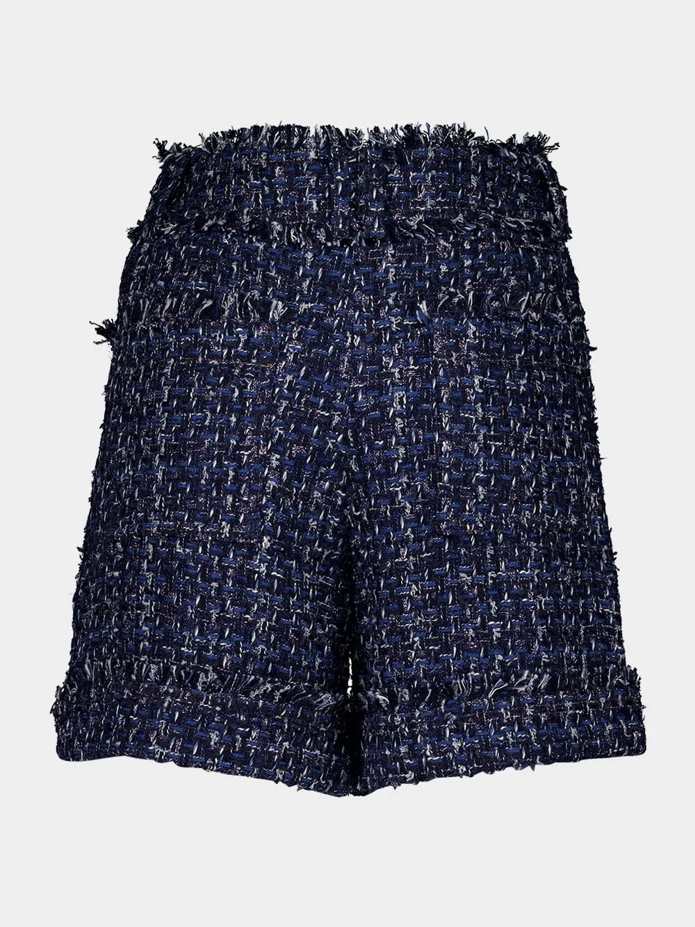 Tweed High-Rise Shorts