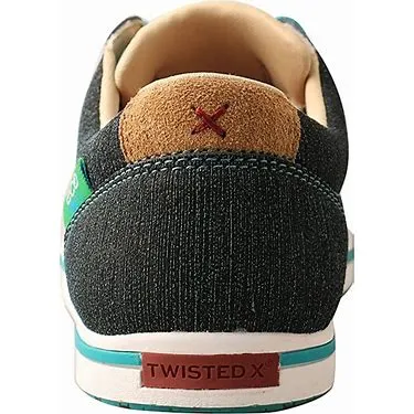 Twisted X Turquoise Tooled Kicks