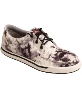 Twisted X Women's Black & White Tie Dye Kicks