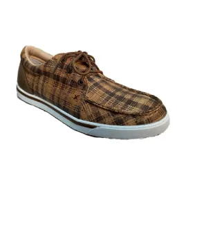 Twisted X Women's Plaid Casual Kicks Shoes