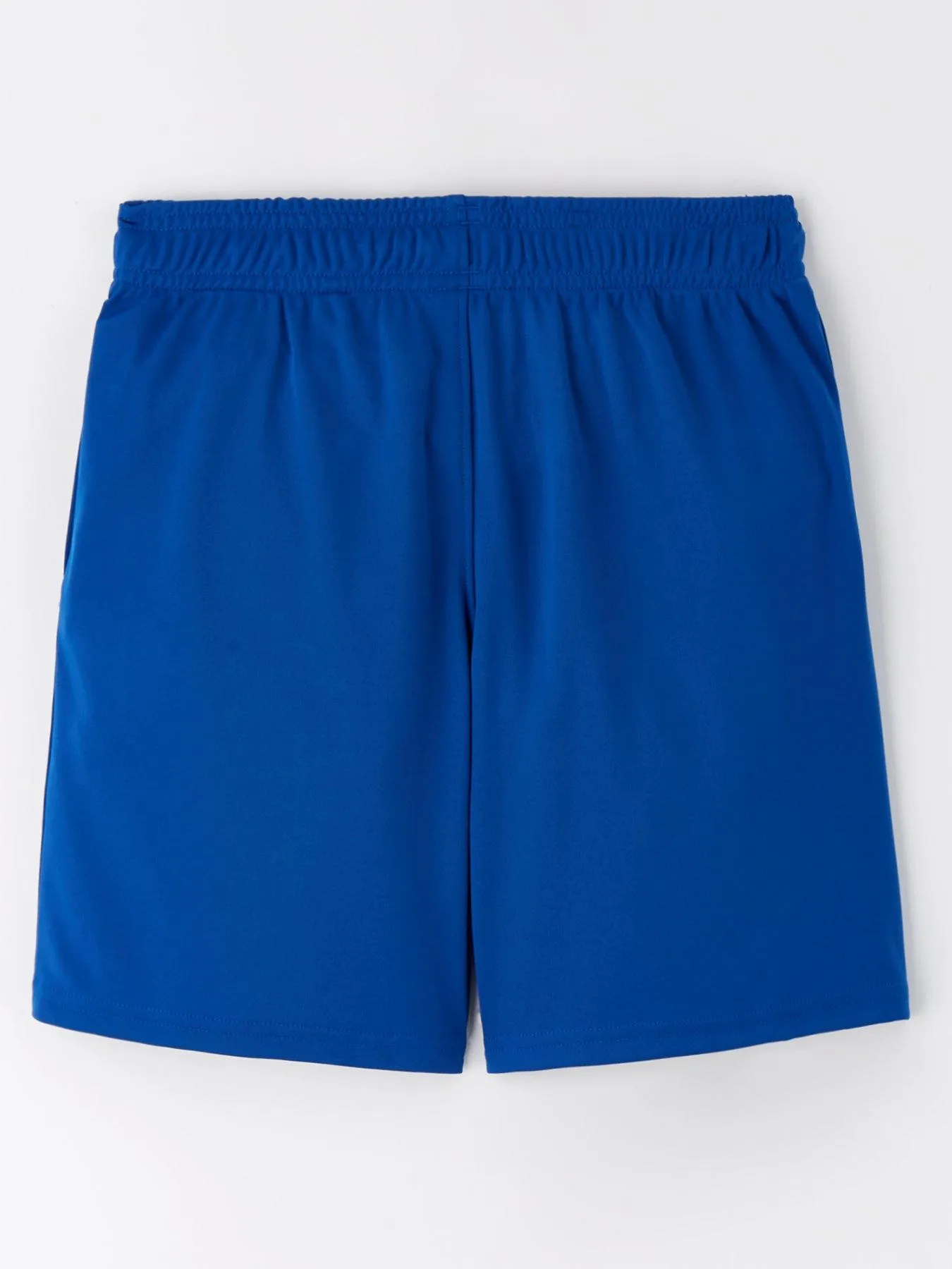 UNDER ARMOUR Boys Training Tech Logo Shorts - Blue