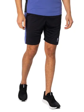 Under Armour Challenger Knit Shorts - Black/Celeste