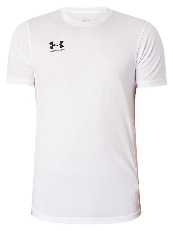 Under Armour Challenger Training T-Shirt - White/Black