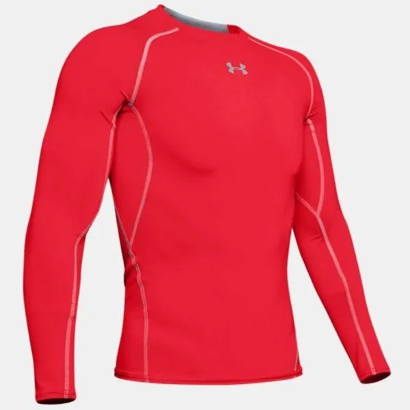 Under Armour HG Compression LS Top - Red