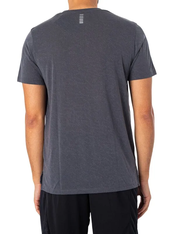 Under Armour Launch Camo T-Shirt - Dark Grey