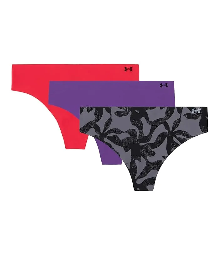 Under Armour Seamless Thong - 3 PK Printed