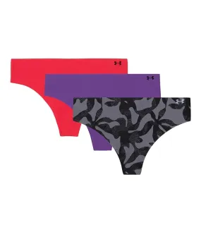 Under Armour Seamless Thong - 3 PK Printed