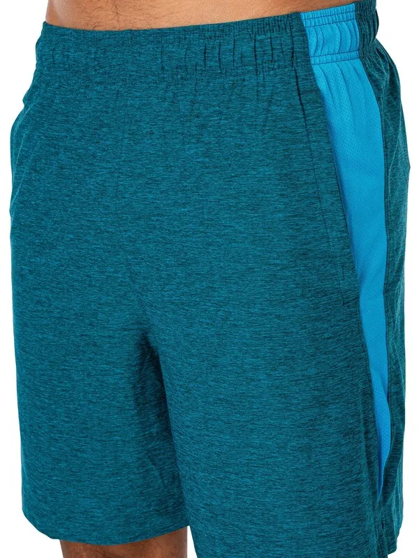 Under Armour Tech Vent Shorts - Green/Blue