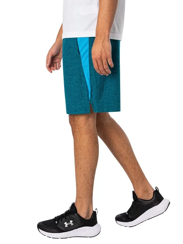 Under Armour Tech Vent Shorts - Green/Blue