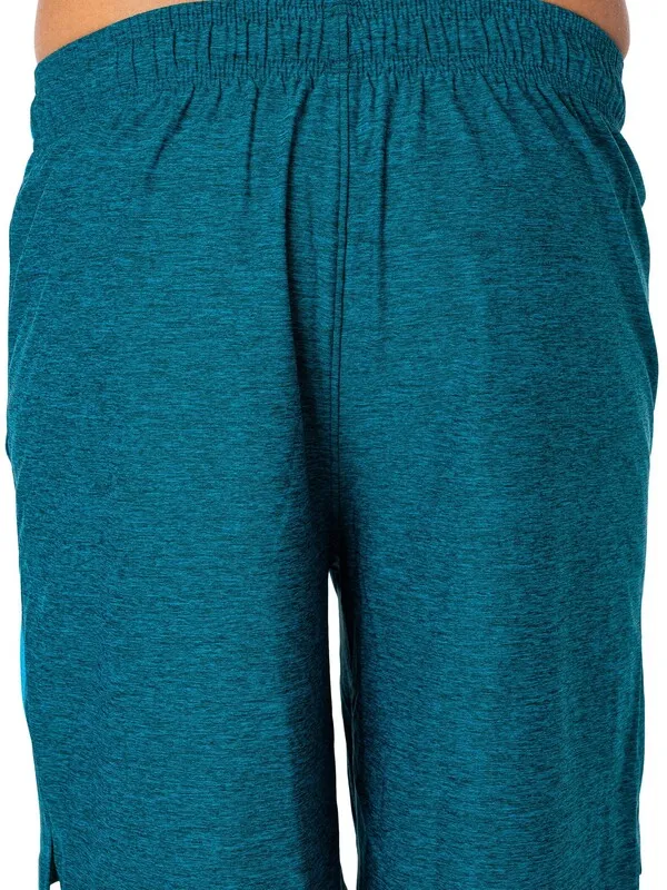 Under Armour Tech Vent Shorts - Green/Blue