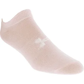 Under Armour Womens Essentials 6pk No Show Socks